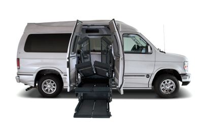 Wheelchair on sale accessible van