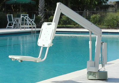 handicap accessible pool chair lift