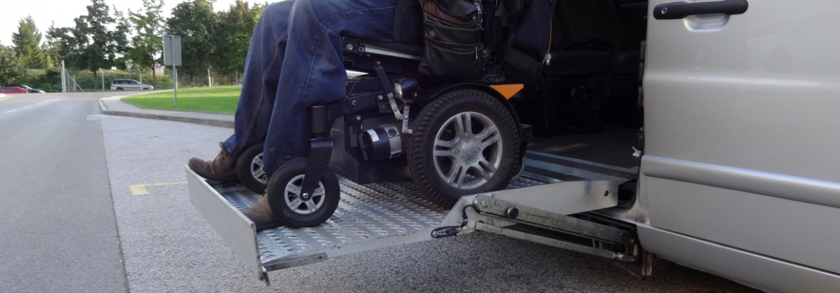 iStock 1186772656 van lift wheelchair