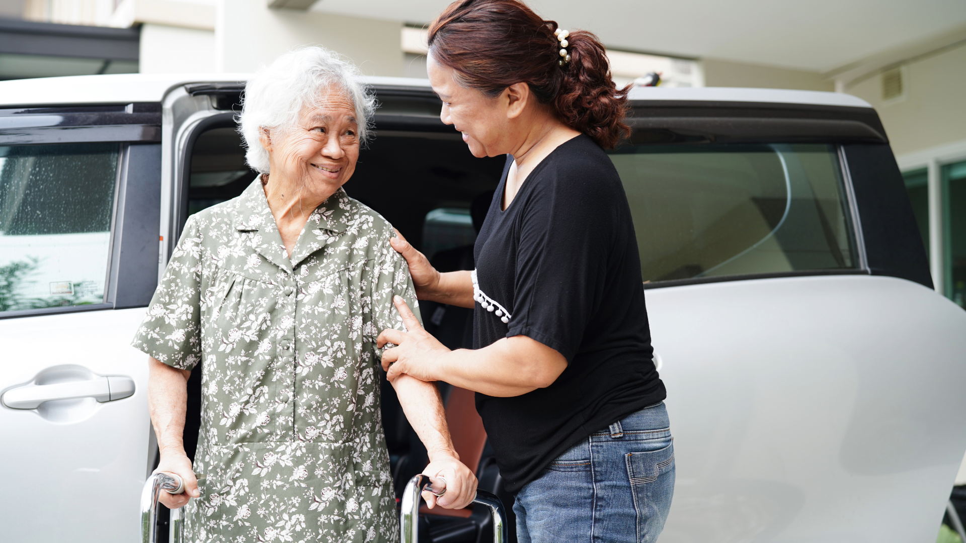 NMEDA mobility equipment dealer technician servicing an accessible vehicle