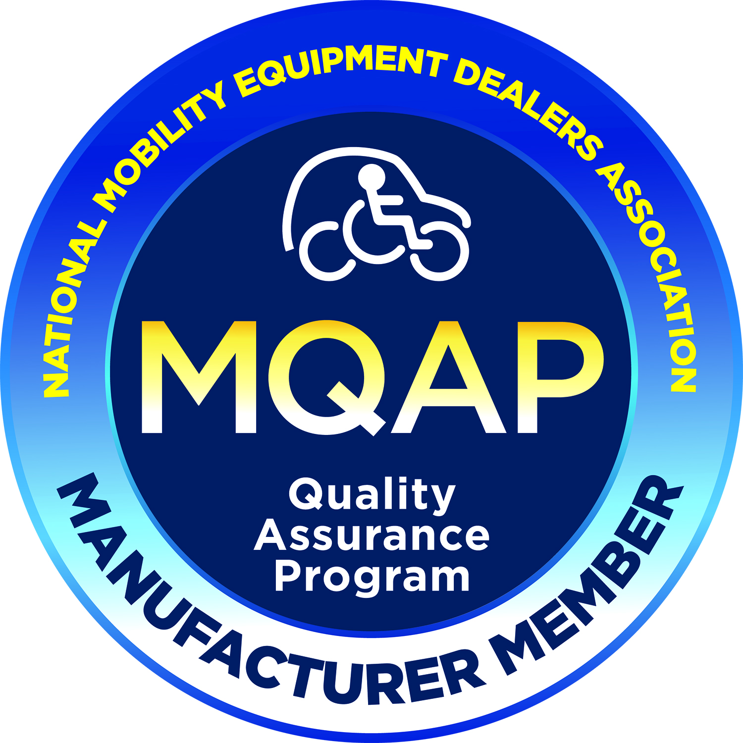 NMEDA MQAP, Manufacturer Quality Assurance Program, accreditation seal